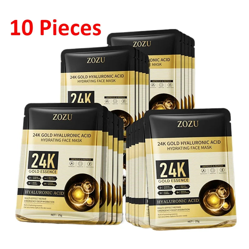 24K Gold Glow Mask 10-Pack