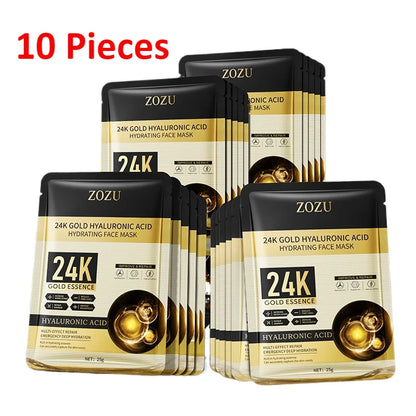24K Gold Glow Mask 10-Pack