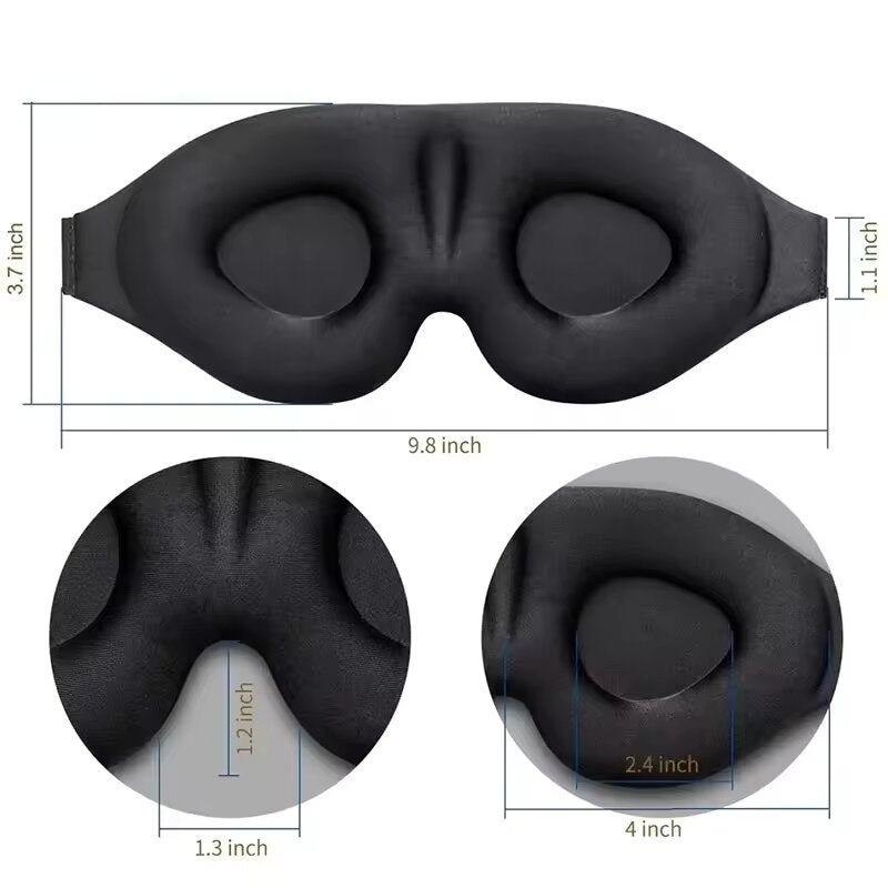 3D Sovmask – Mörkläggande & Tryckfri
