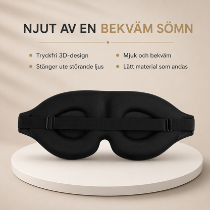 3D Sovmask – Mörkläggande & Tryckfri