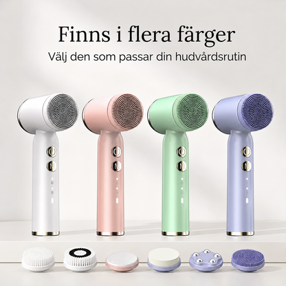 6-i-1 Elektrisk Ansiktsborste
