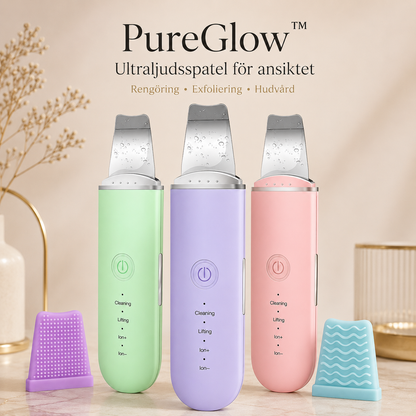PureGlow™ – Ultraljudsspatel för Ansiktet