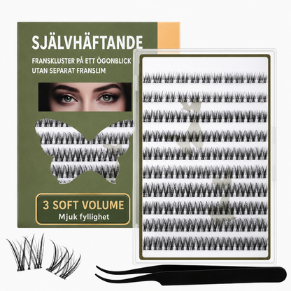 Självhäftande Lyxfransar