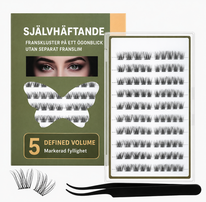 Självhäftande Lyxfransar
