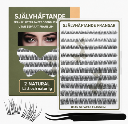 Självhäftande Lyxfransar