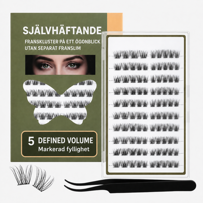 Självhäftande Lyxfransar