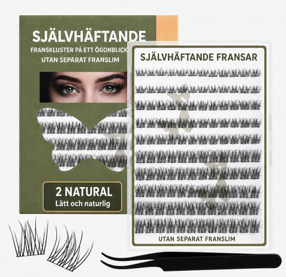 Självhäftande Lyxfransar