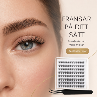 Självhäftande Lyxfransar