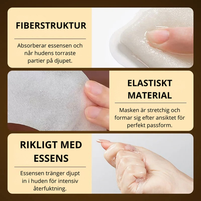 24K Guldmask – 10-pack